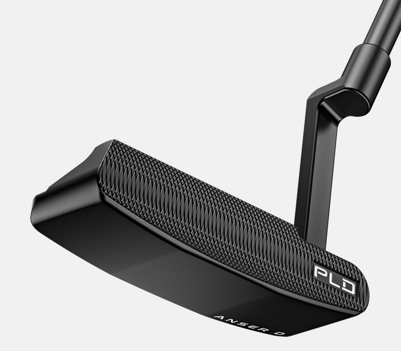 PLD Milled Anser D Matte Black face view